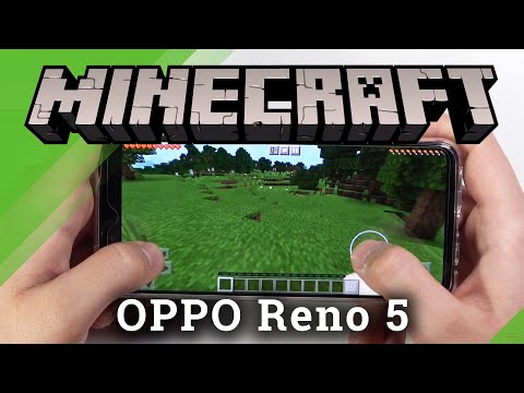 Test Game Minecraft on OPPO Reno5 5G | Snapdragon 765G | 8GB RAM | Gameplay - FPS Check