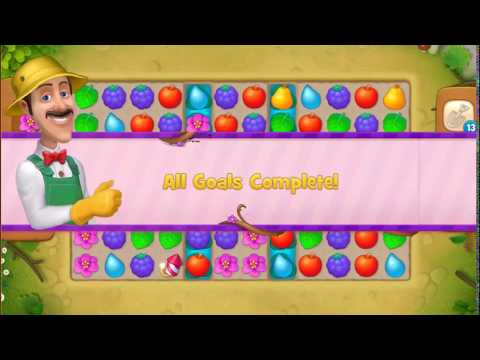 Gardenscapes SUPER HARD LEVEL 734