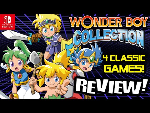 SEGA GAMES ON SWITCH! Wonder Boy Collection REVIEW!
