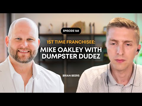 1st Time Franchisee: Mike Oakley with Dumpster Dudez - YouTube