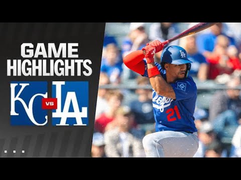 로열스 vs 다저스 경기 하이라이트 (3/6/26) MLB 하이라이트