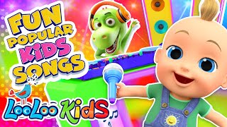 Top 10 Most Popular Kids Songs from LooLoo Kids - The Best Songs for Children