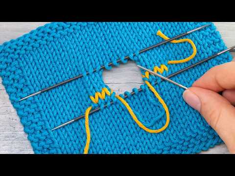 How to mend knitting like a pro!