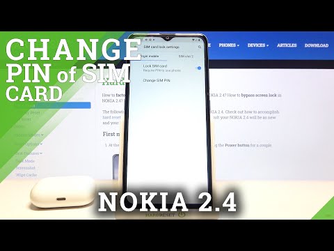 Remove SIM Protection - NOKIA 2.4 & Disable PIN-Code for SIM Card