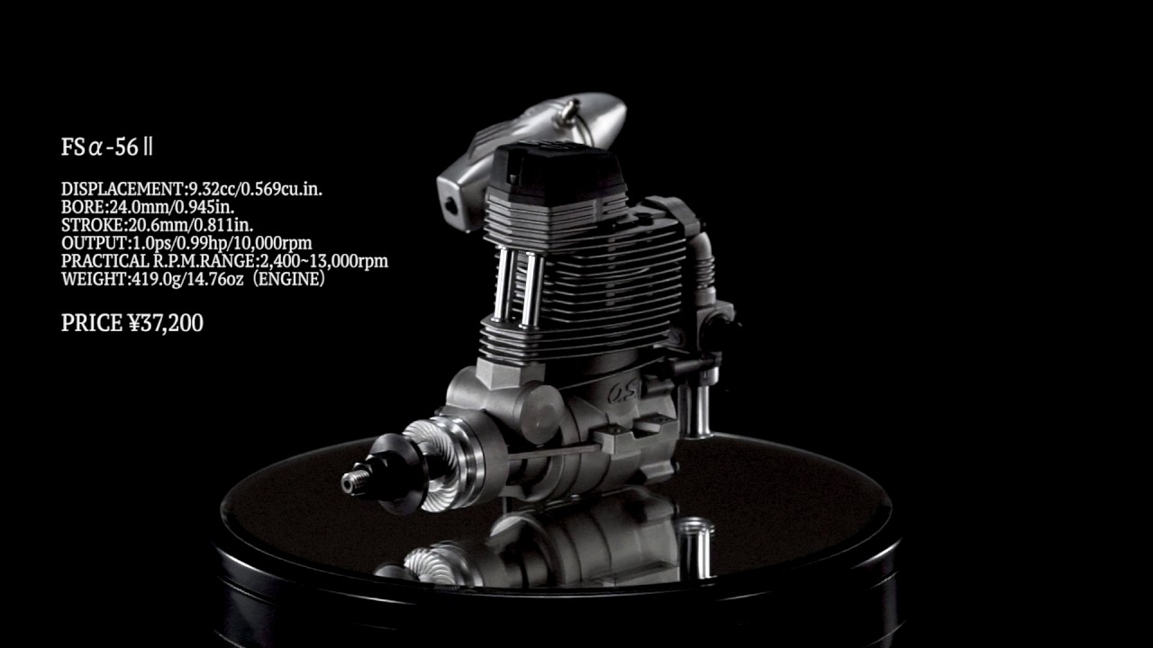 OS MAX FS A-72 včetně tlumiče