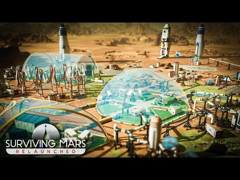 I Spent 4000 Days in 'Surviving Mars' BIGGEST Update Ever... (Relaxing Longplay)
