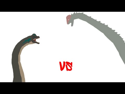 Brachiosaurus vs Sauroposeidon (DC2)