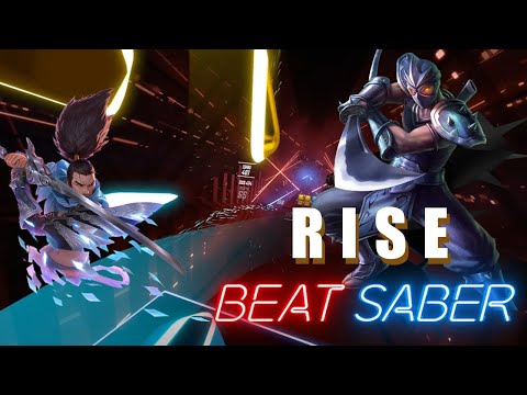 [beat saber] RISE | Worlds 2018 - League of Legends (Expert+) Full Combo