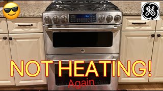 How to Fix GE Cafe Gas Oven - Igniter Replacement / Oven Does Not Heat Up