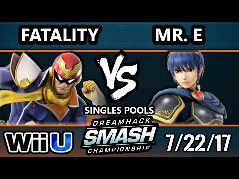 DHATL17 Smash 4 - YP | Fatality (Captain Falcon) Vs. RVL | Mr. E (Marth) - WiiU Pools - Smash Wii U