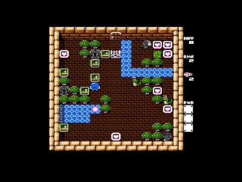 Adventures of Lolo 3   Level 8 Room 2