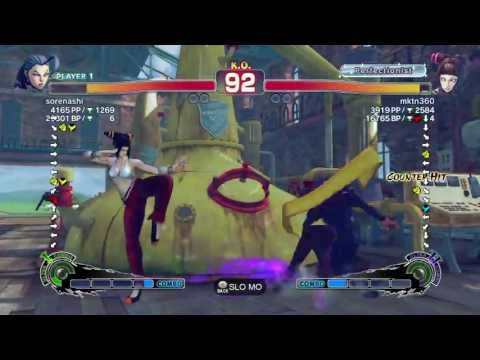 sorenashi (Rose) vs mktn360 (juri) - SUPER STREET FIGHTER 4 AE Ver 2012 720P