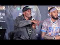 CHAD JOHNSON GETS PISSED AT REPORTER'S QUESTION! SAYS HE WANTS TO FIGHT HIM IN NEXT BOXING FIGHT