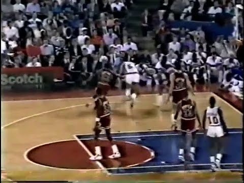 Dennis Rodman with the Vintage Chasedown Block on Scottie Pippen (1988)