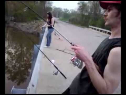Gassman battles 12-1/2LB Carp! (Song title: Waiting For Rain)