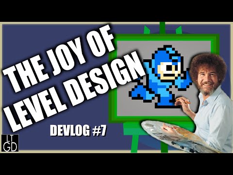 2D Platformer Level Design With Bob Ross - Devlog 7