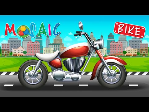 Animated Puzzles bike video