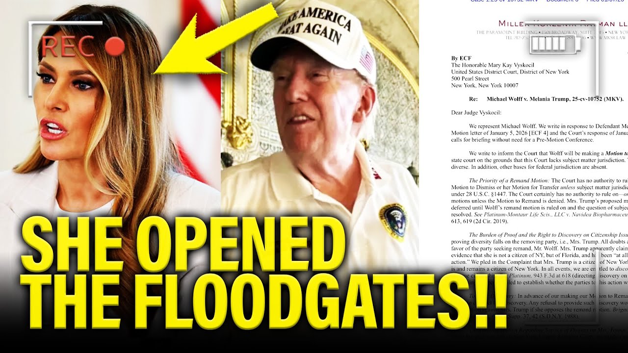 OOPS! Melania Makes FATAL ERROR in Court over EPSTEIN CLAIMS