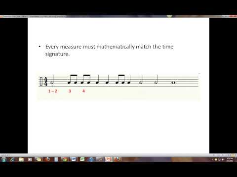 MUS 110 06 Simple meter - bar lines