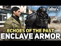 How To Get Enclave X02, Hellfire & Colonel Armor - Echoes of The Past   - Fallout 4 Next Gen Update