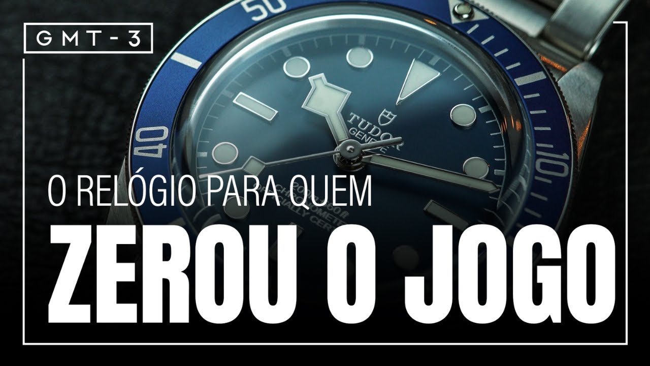 Tudor Black Bay - O Relógio Pra Quem Zerou o Jogo