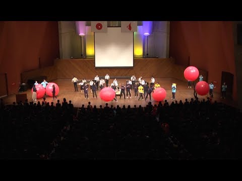 経済学科 平成29年度 熊本学園大学入学式 新入生歓迎セレモニー
