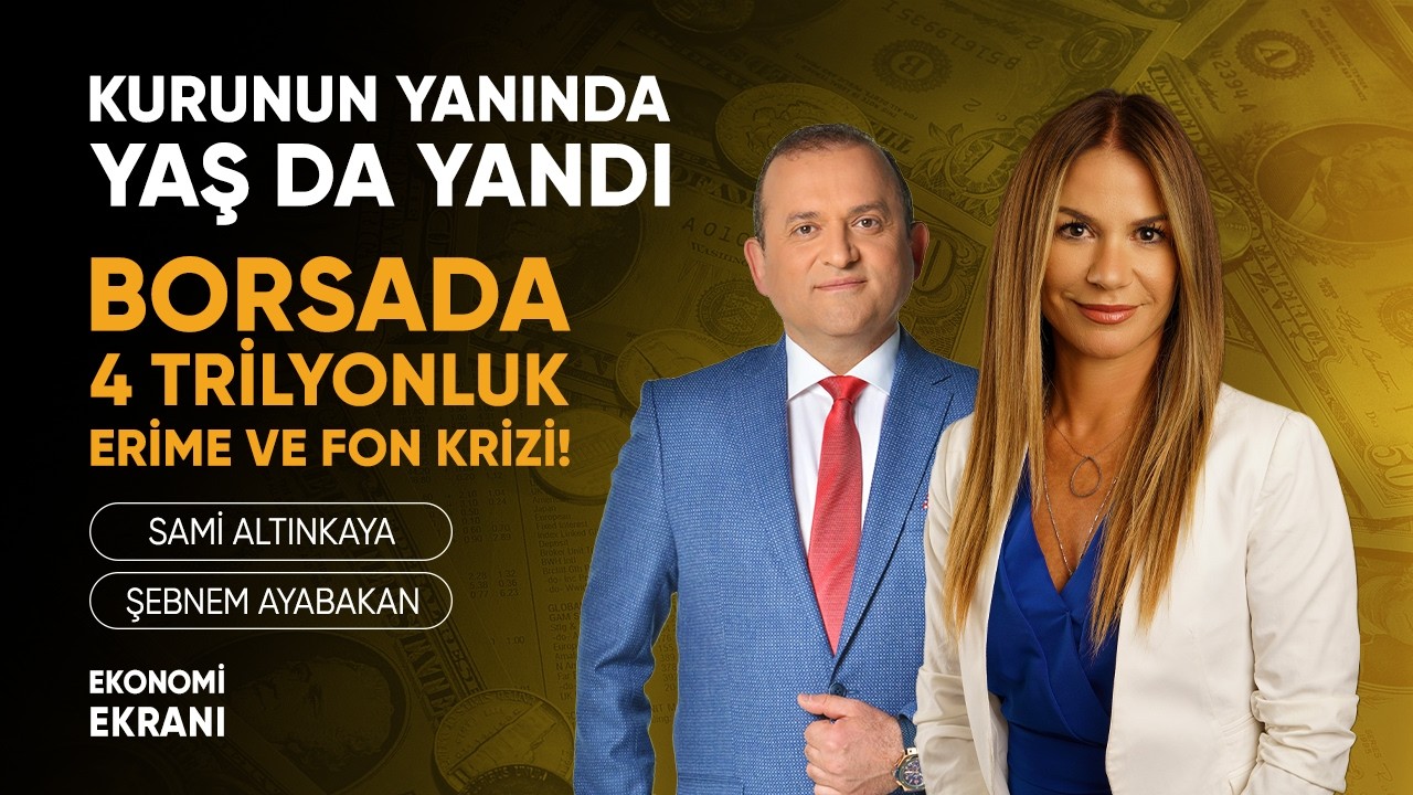 Kurunun Yanında Yaş Da Yandı | Borsa, Fon Çıkışları ve ABD | Şebnem Ayabakan | Ekonomi Ekranı