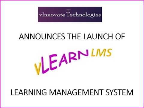 vLEARN - An innovating new approach to learning management