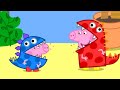 Peppa Pig S Big Enormous Dinosaur Party Playtime With Peppa