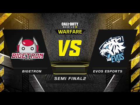 BIGETRON VS EVOS ESPORTS TURNAMEN CODM - WARFARE [SEMI FINAL 2]