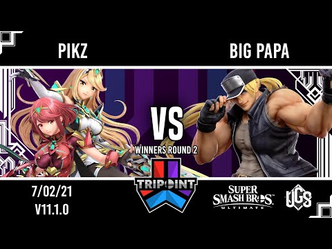 Tripoint Smash 103 - Winners Round 2 - Pikz(Pyra and Mythra) Vs. Big Papa(Terry)