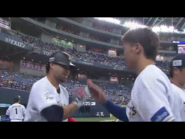 【4回裏】バファローズ・ロメロ 初球を完璧に捉えた先制ホームラン!! 2018/9/19 Bs-E