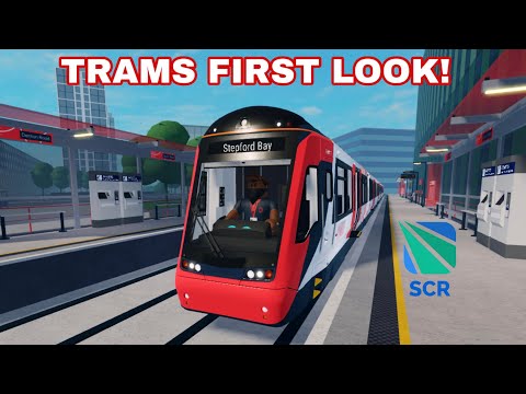 SCR TRAMS ARE HERE! DRIVING THE BRAND NEW CLASS 398, New Route From Whitney Green to Stepford Bay!