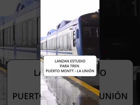 Tren del sur: MTT analiza ruta Puerto Montt–La Unión 🇨🇱
