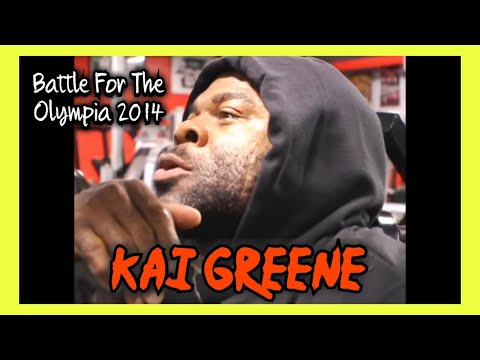 KAI GREENE - PUMP UP WORKOUT - Battle For The Olympia 2014