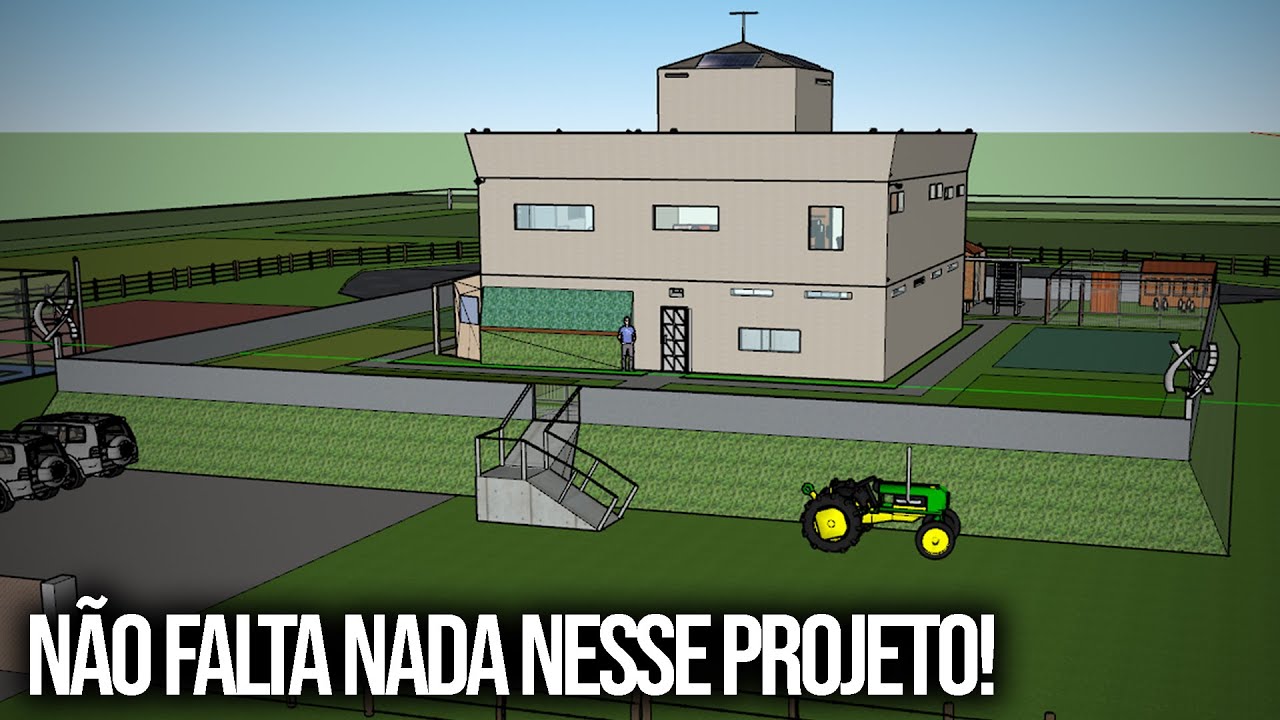 Sítio fortificado para 25 anos de caos?!?! - Casas Sobrevivencialistas