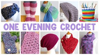Top 10 One Evening (OR LESS!) Crochet Patterns