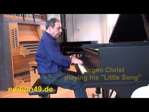 Jürgen Christ Little Song Piano Solo Klavier Pop Romantic
