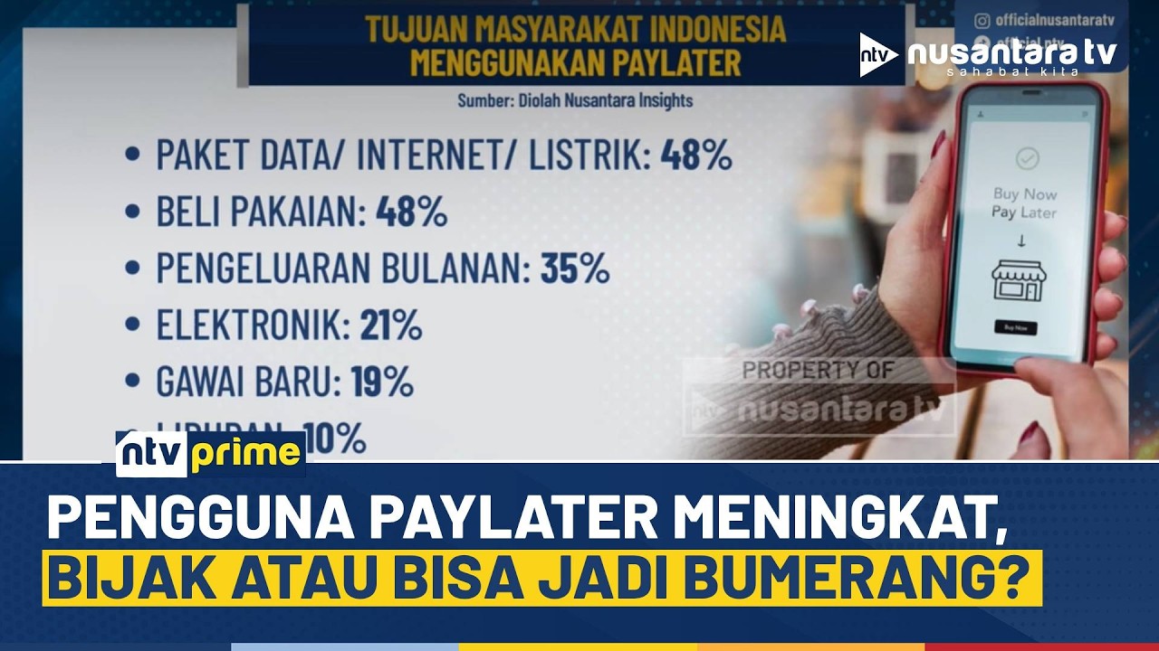 Tren Paylater Melejit di Indonesia, Masyarakat Mulai Ketergantungan? | NTV PRIME