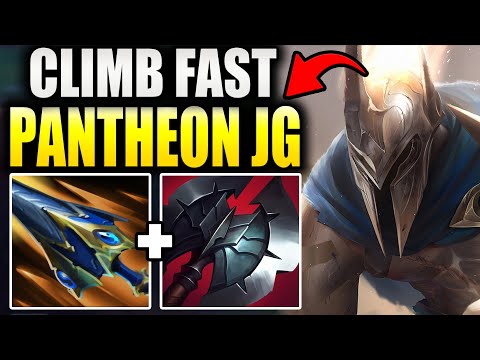 HOW TO PLAY PANTHEON JUNGLE & EASILY CLIMB FAST IN SOLO Q!