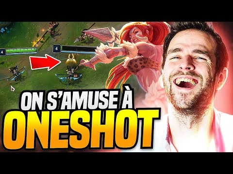 ENORME ONESHOT SUR LES ADVERSAIRES AVEC NIDALEE (BUILD À L' ANCIENNE)