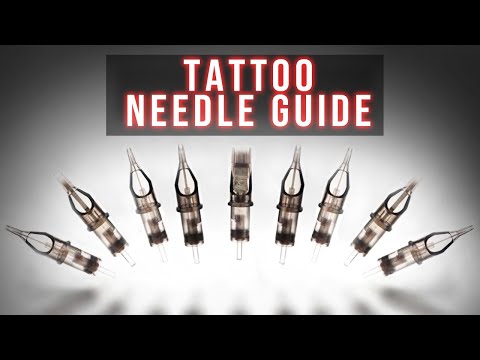 Tattoo Needle Guide -  How to choose the right needle for shading and lines
