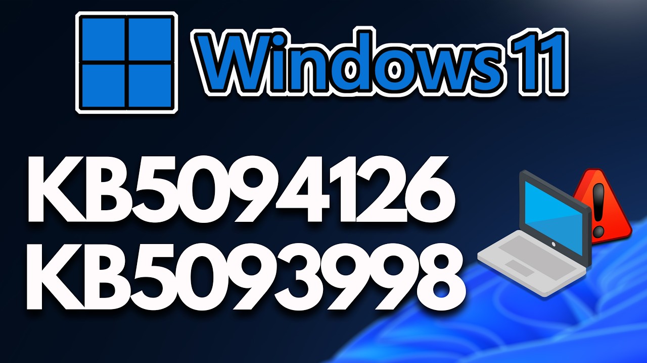 Error al Instalar o Descargar Actualización KB5094126/KB5093998 en Windows 11