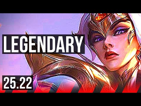 FIORA vs GAREN (TOP) | 6 solo kills, Legendary, 14/3/5 | EUW Master | 25.22