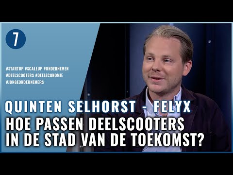 Quinten Selhorst — 'Een auto delen bestond al, maar een scooter delen niet' | Q