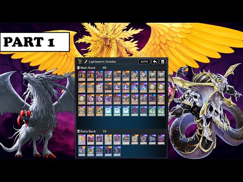 [PART 1] LIGHTSWORN ZOMBIE DECK 2025! NIGHTMARE RISING FROM BELOW! on Yu-Gi-Oh! Master Duel