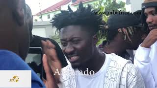 10 Upcoming Rappers Freestyle At Sarkodie&#39;s Crib