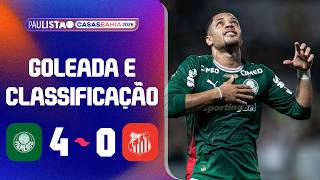 PALMEIRAS 4 X 0 CAPIVARIANO | MELHORES MOMENTOS | QUARTAS DE FINAL | PAULISTÃO CASAS BAHIA 2026
