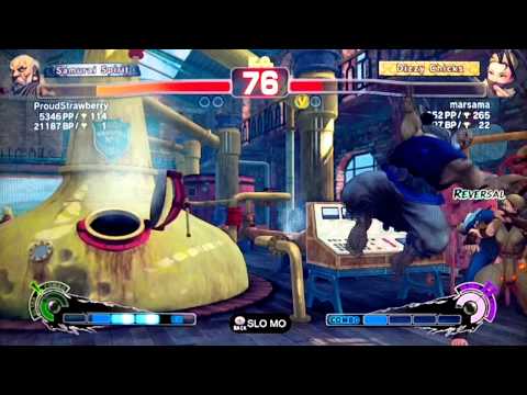 SSF4 AE:2012 ProudStrawberry (Gouken) vs marsama (Ibuki)