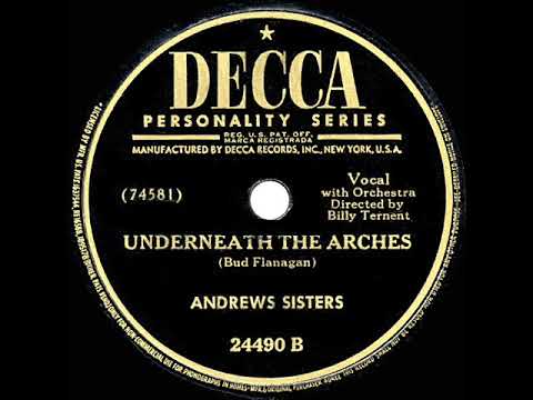 1948 HITS ARCHIVE: Underneath The Arches - Andrews Sisters